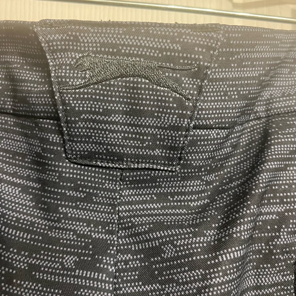 Slazenger Golf Pants Mens 38x32 Dark Gray Chino Flat Front Straight Casual - Picture 8 of 8